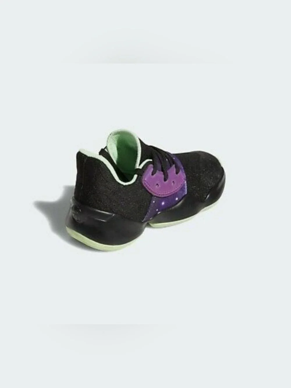 Adidas *James Harden* Vol 4  Kids Black & Purple Galaxy Sneakers